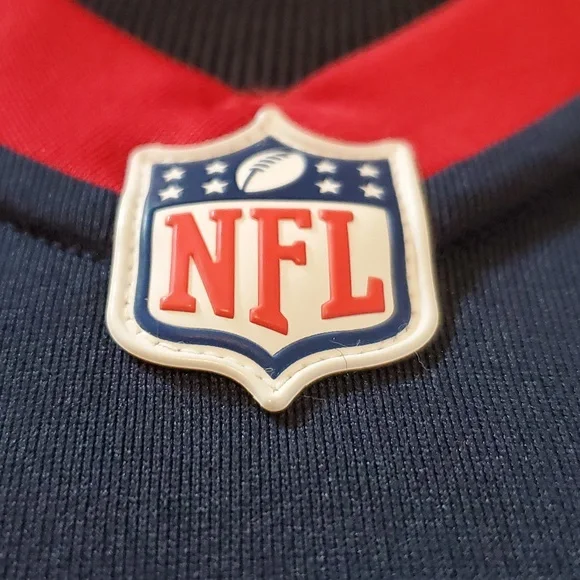 SZ. LARGE HOUSTON TEXANS NFL ON FIELD FOOTBALL JERSEY - Picture 6 of 9